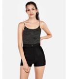 Express Womens Super High Waisted Satin Stretch