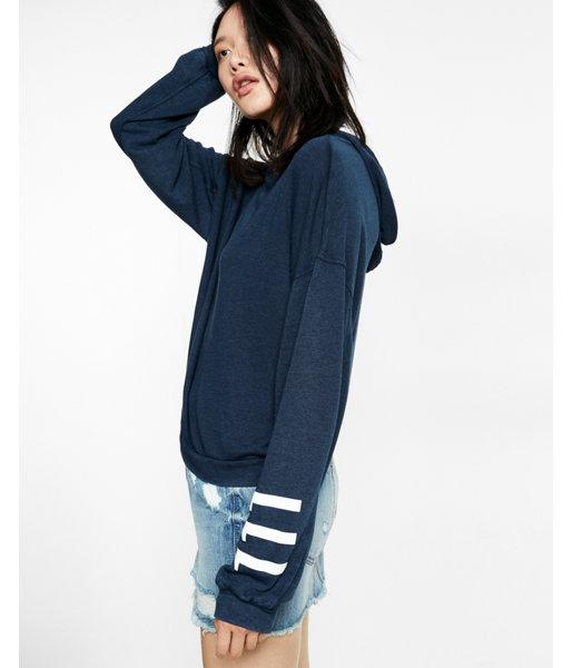 Express One Eleven Logo Popover Hoodie