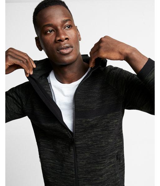 Express Zip Front Athletic Hoodie