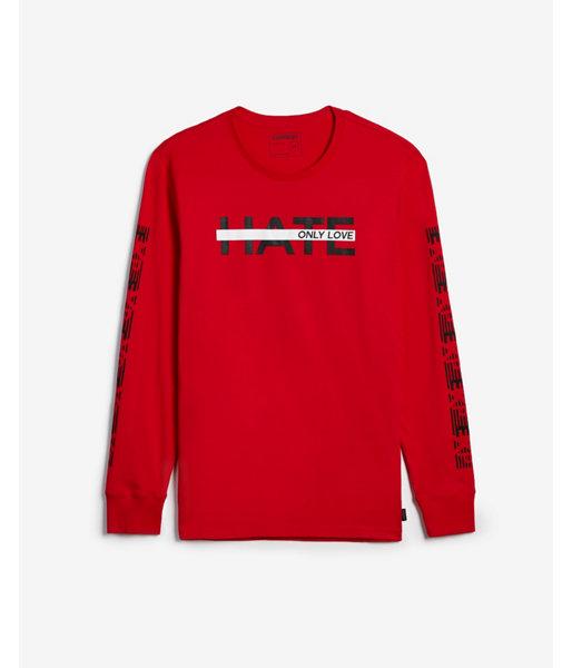 Express Mens Anti-hate Only Love Graphic Tee
