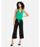 Express Womens Halter Tie Front Sleeveless