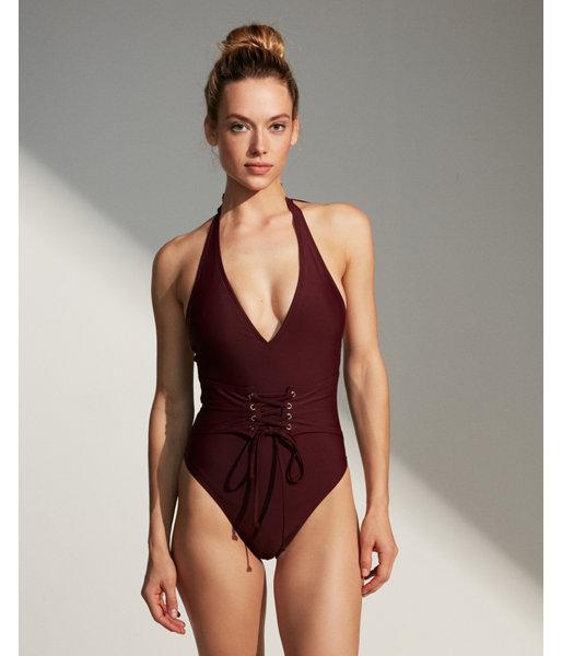Express Womens Corset One-piece