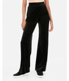 Express Womens Express One Eleven High Waisted Velour Track Pant