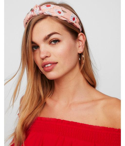 Express Womens Natasha Floral Knot Headband