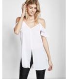 Express Womens Cold Shoulder Tunic Cami