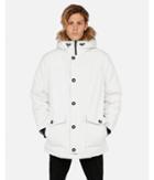 Express Mens Faux Fur Lined Hooded Parka
