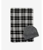 Express Mens Plaid Scarf And Beanie Gift
