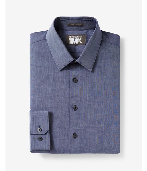 Express Mens Athletic Fit Textured