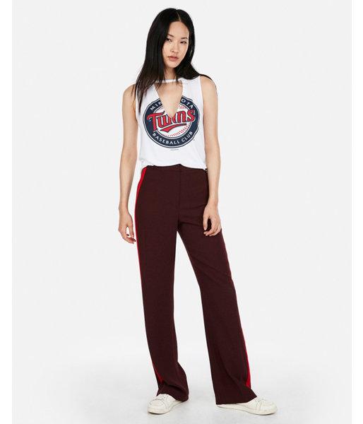 Express Womens Minnesota Twins Choker Tank