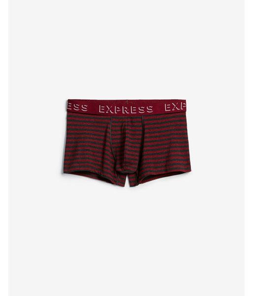 Express Mens Burgundy Rugby Striped