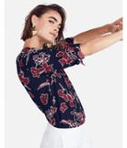 Express Womens Large Floral Chelsea Popover