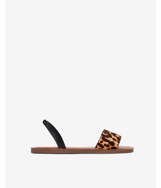 Express Womens Leopard Calf Hair