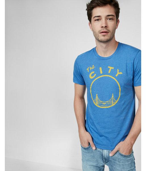 Express Mens Homage The City Crew Neck Tee