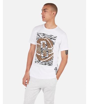 Express Mens Brooklyn Nets Nba Crew Neck Graphic Tee