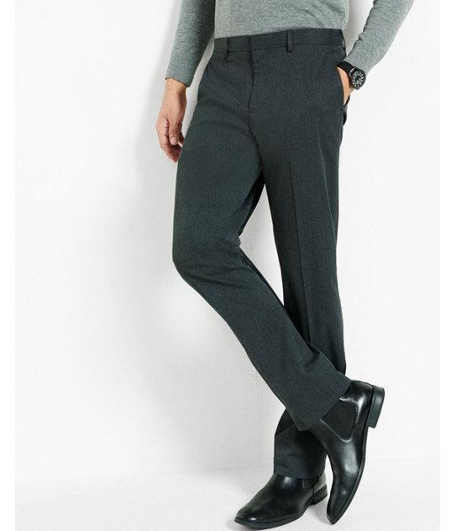 Express Mens Modern Producer Charcoal Dress Pant