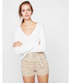 Express Womens Casual Slouch Back V-neck Tunic