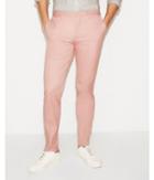 Express Mens Extra Slim Pink Stretch Dress Pants