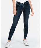Express Womens Mid Rise Marbled Extreme Stretch+ Denim