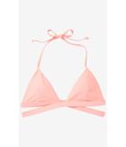 Express Women's Swim Pink Cut-out Triangle Bikini