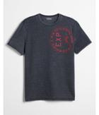 Express Mens French Terry Lion Seal Graphic Tee