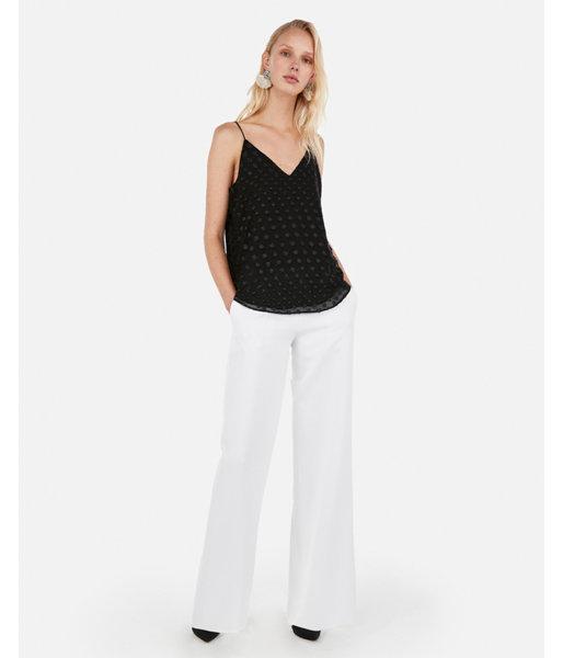 Express Womens Metallic Dotted Downtown Cami