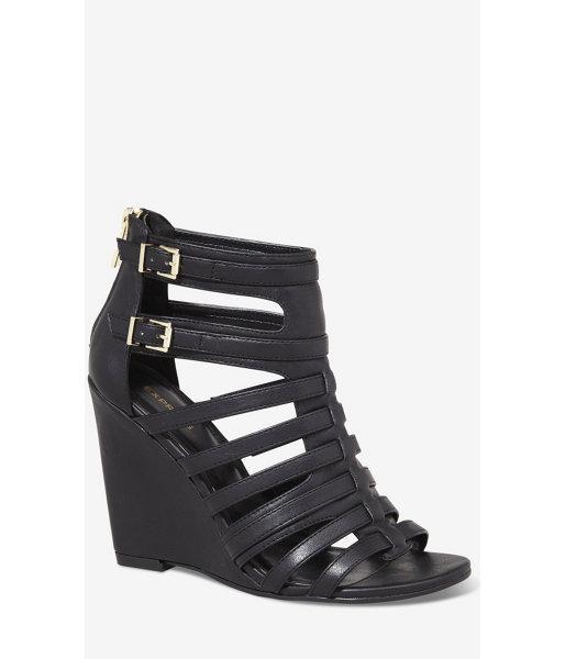 Express Gladiator Vamp Wedge