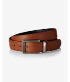 Express Mens Tan And Black 2-in-1 Reversible Belt
