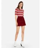 Express Womens High Waisted Corduroy Slim