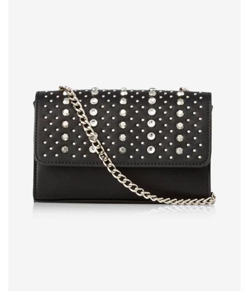 Express Womens Studded Cross Body Bag