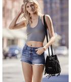 Express Womens Express One Eleven Cropped Halter Top