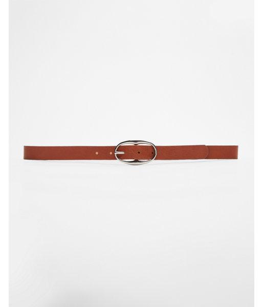 Express Womens Oval Buckle Editor's Belt