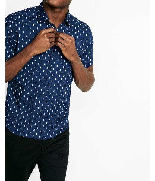 Express Soft Wash Pineapple Print Short