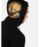 Express Mens Golden State Warriors Nba Fleece Foil Graphic Hoodie