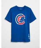 Express Mens Chicago Cubs Crew Neck Tee