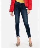 Express Womens Mid Rise Dark Wash Cozy Fleece Stretch Jeggings