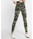 Express Womens High Waisted Sexy Stretch Camouflage Print
