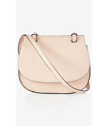 Express Women's Bags Rounded Contrast Edge Crossbody Bag