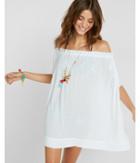 Express Womens Off The Shoulder Resort Cover-up