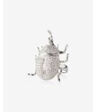 Express Womens Pave Beetle Ring