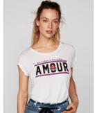 Express Womens Express One Eleven Amour Boxy Tee
