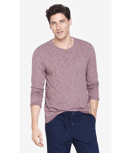 Express Men's Tees Twisted Slub Long Sleeve Pocket Tee