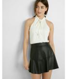 Express Tie Front Cut-out Tank