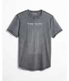Express Mens Acid Wash Love Hurts Graphic Tee