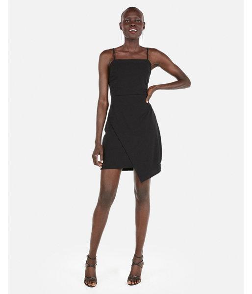 Express Womens Asymmetrical Skirt Cami  Dress