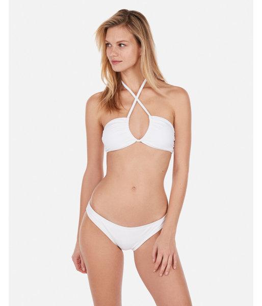 Express Womens String Halter Wrap Neck Bikini Top