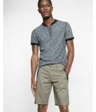 Express Classic Fit 10 Inch Stretch Zip Pocket