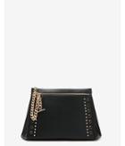 Express Womens Stud And Chain Clutch