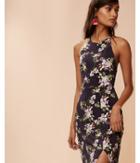 Express Womens Floral Tie Back