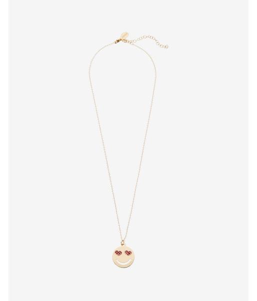 Express Womens Smile Pendant Necklace