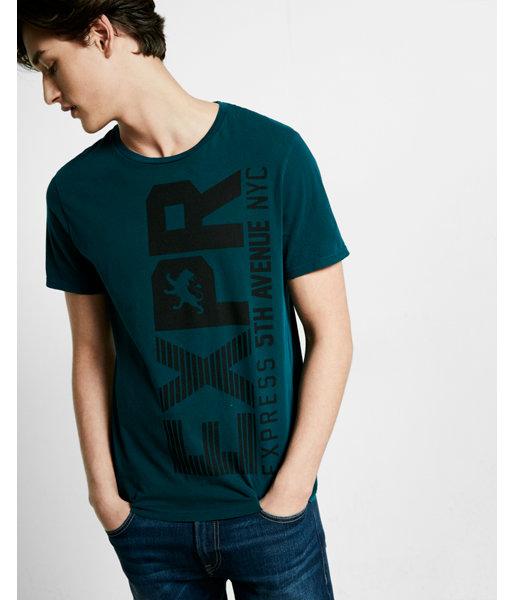 Express Mens Crew Neck 5th Avenue Nyc Graphic Tee